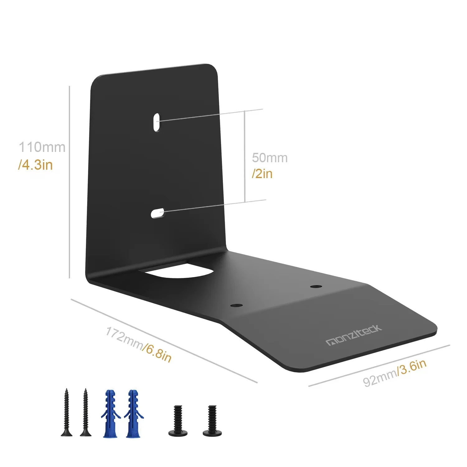 Premium-Wandhalterung für Sonos Era 300 | Hochbelastbare Stahlhalterung | Universelles Installationskit – Detail 9