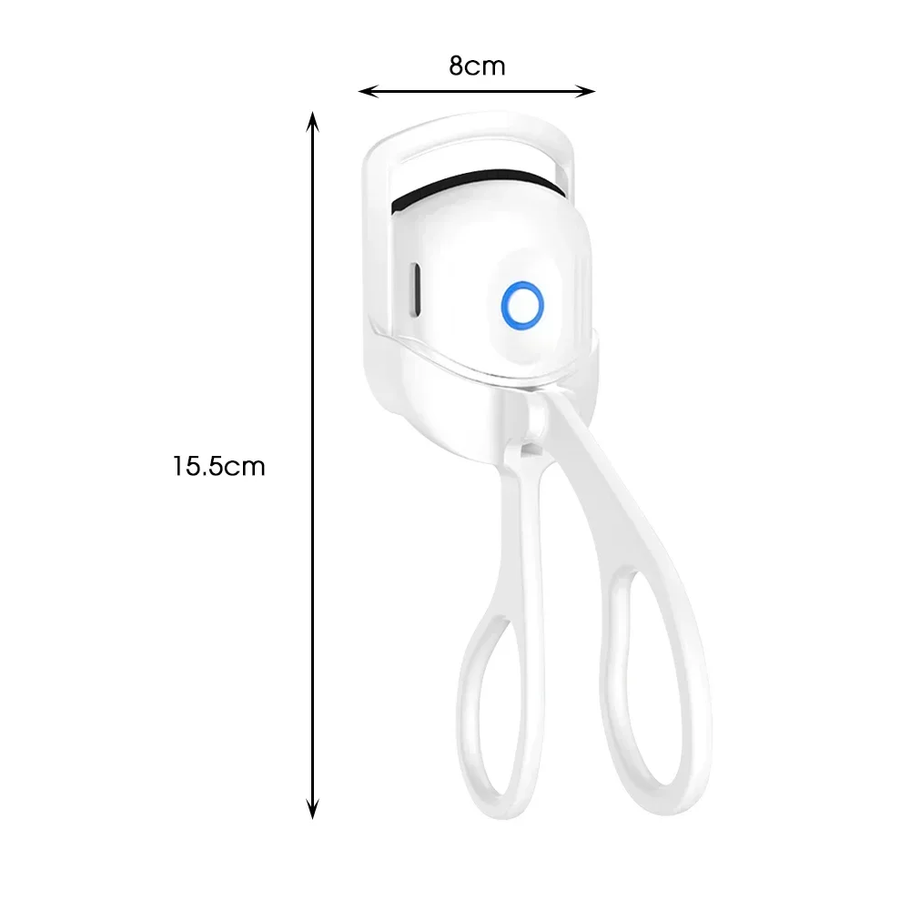 Portable Electric Heated Eyelash Curler Comb Eye Lash Perm Long Lasting Shaping Eyelash Curls Thermal Eyelash Curler Makeup Tool image 6