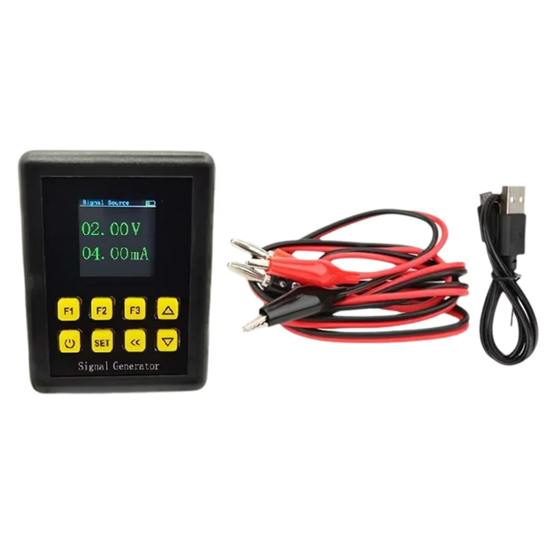 

AB11-Waveform Signal Generator PWM Pulse Rectangular Sine Triangular Wave 4-20MA 2-10V Source