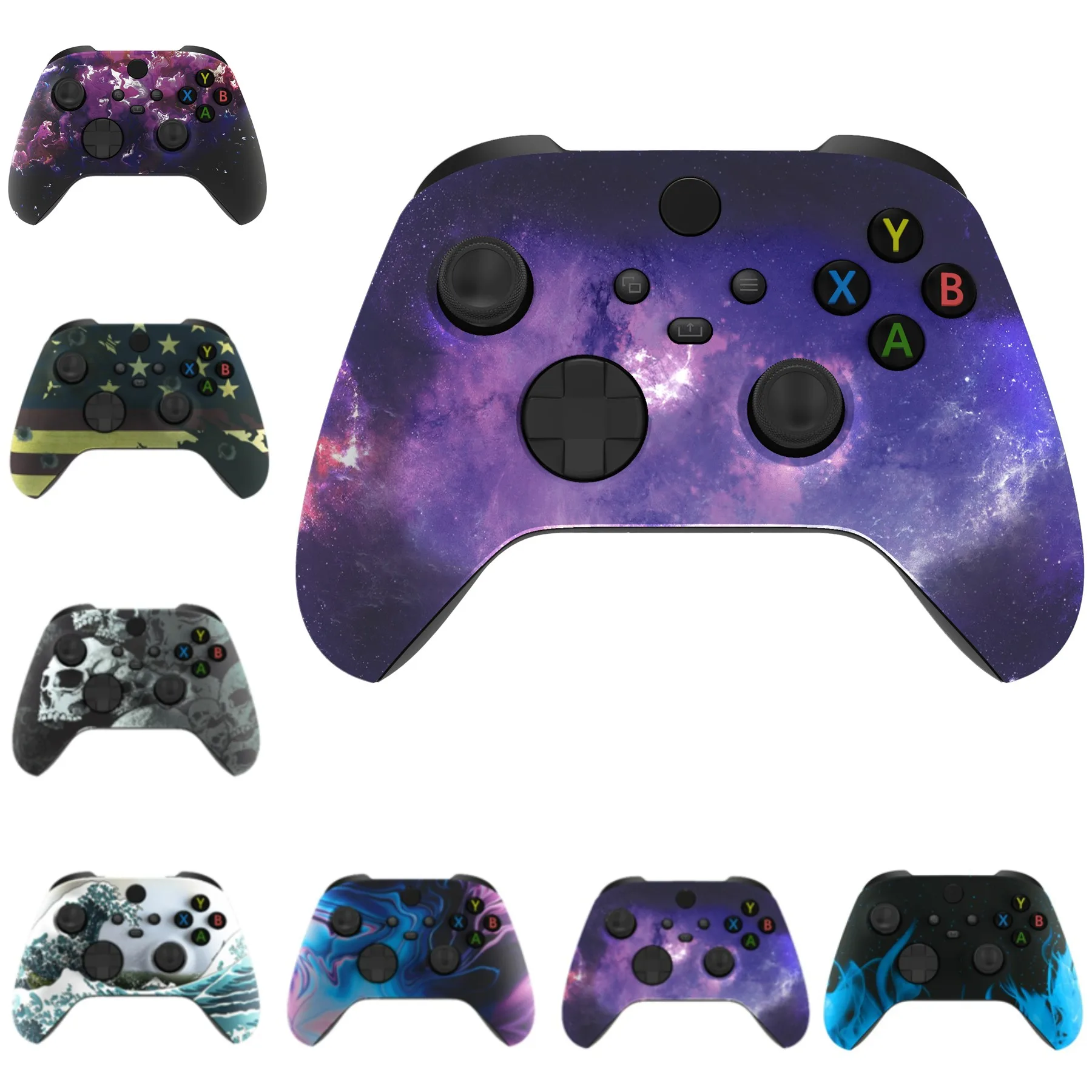 

eXtremeRate Replacement Front Housing Shell Custom Cover Faceplate for Xbox Core Wireless ( Xbox Series X/S ) Controller