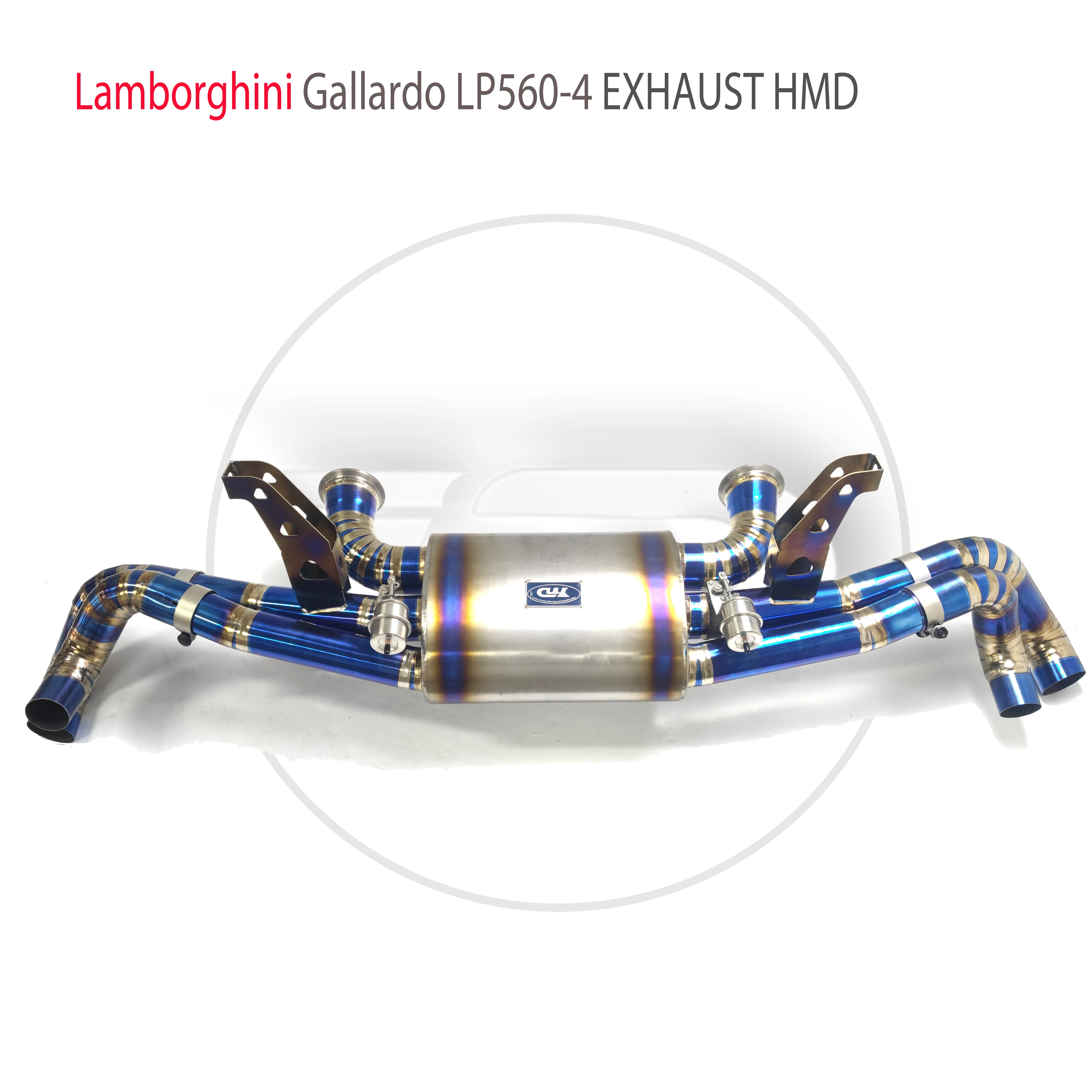 HMD Titanium Alloy Exhaust System Catback Is Suitable For Lamborghini Gallardo LP560-4 Auto Modification Electronic Valve