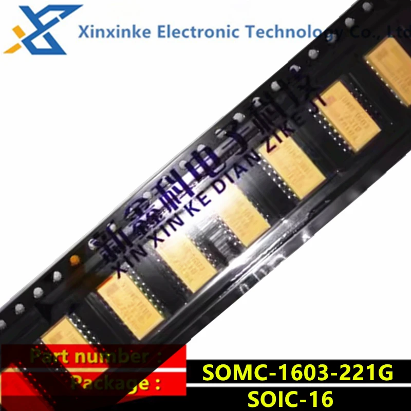 

10 шт SOMC-1603-221G 220 2% SOMC1603220RGRZ SOMC-1603 SOMC1603221G 220R 10*5*2 мм сети резисторов и Arrays 16PIN