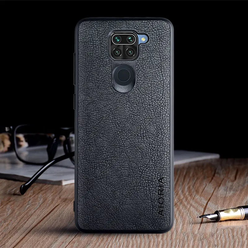 Case for Xiaomi Redmi Note 9 luxury Vintage Leather skin capa slot phone cover for xiaomi redmi note 9 case funda coque