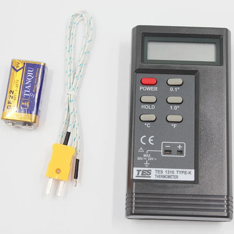 Digital Thermometer TES-1310 with K Type Thermocouple Probe with good quality and best price