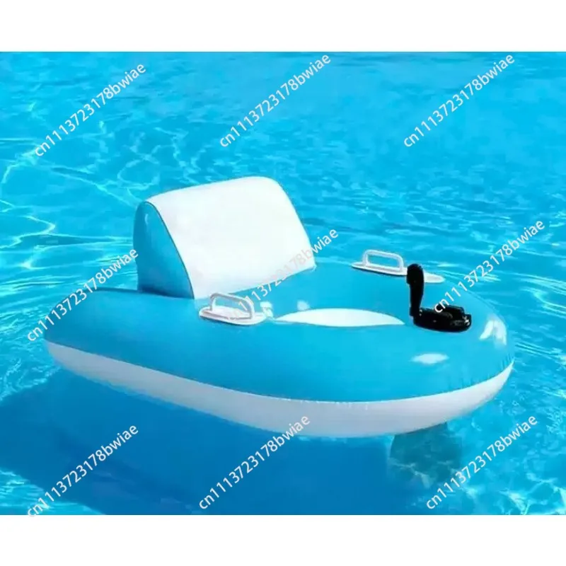 New Electric Single Water Inflatable Floating Row Thruster Floating Row Automatic Thruster Swimming Ring Rotatable