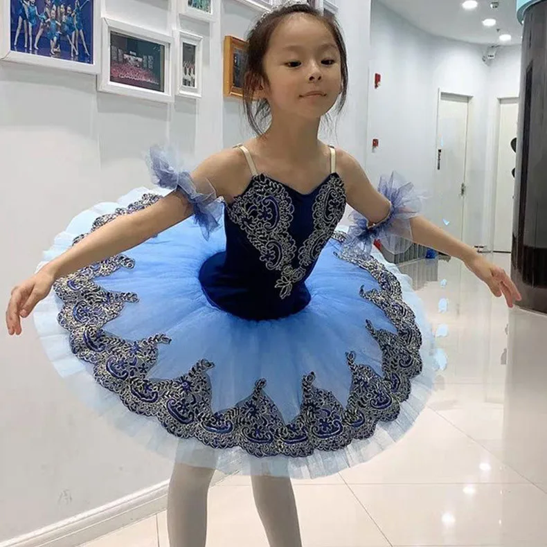 Sommer Tanz Kostüme Kinder Ballett Kleid Mädchen Vestidos Kinder Kleidung Prinzessin Kleid Frauen Ballett Tutu Mutter Tochter Outfit