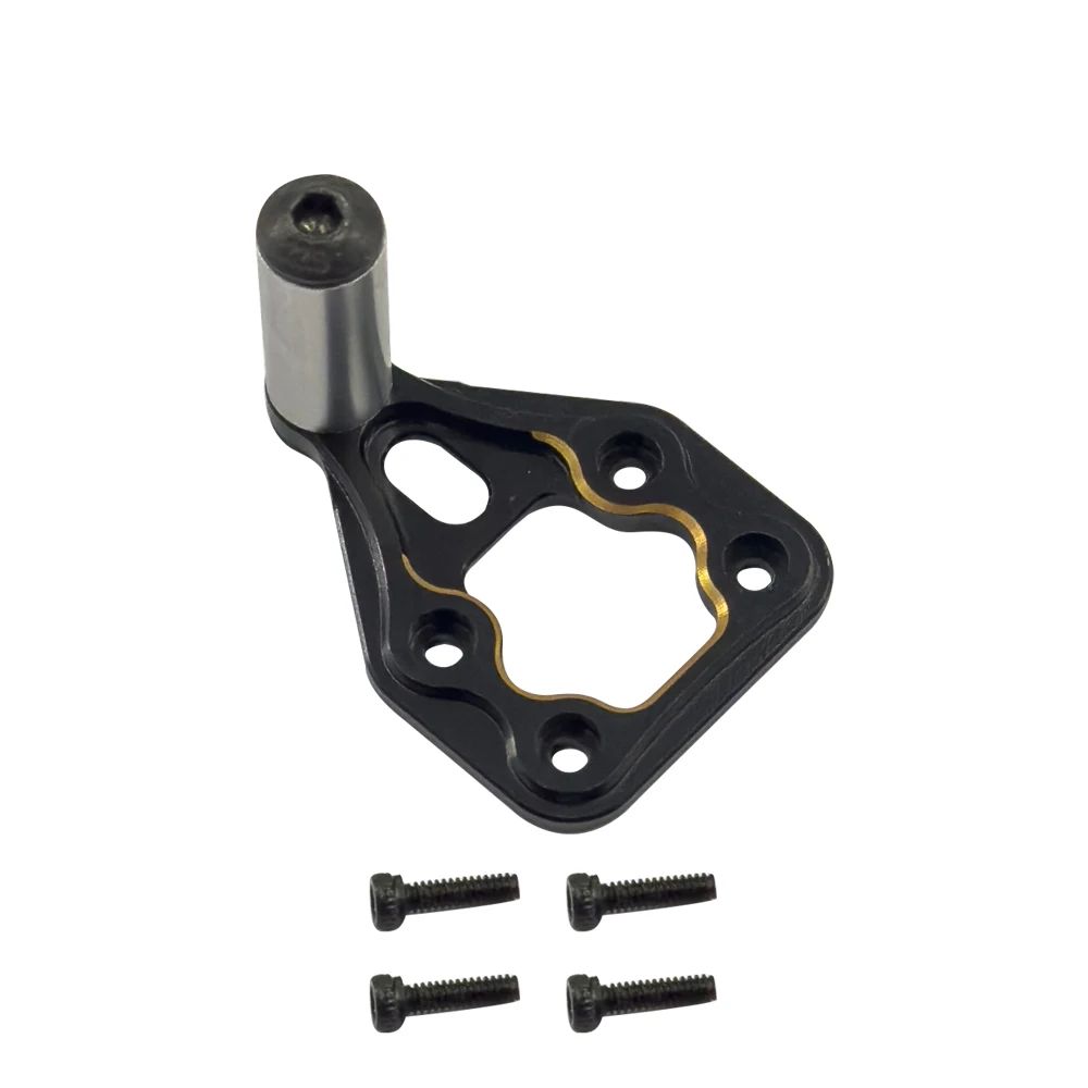 CNC  Aluminum Spare Tire Carrier Wheel Mount Holder For 1/24 Axial SCX24 AXI00001 C10 AXI00002 Ford Bronco  Rc Car Upgrade Parts