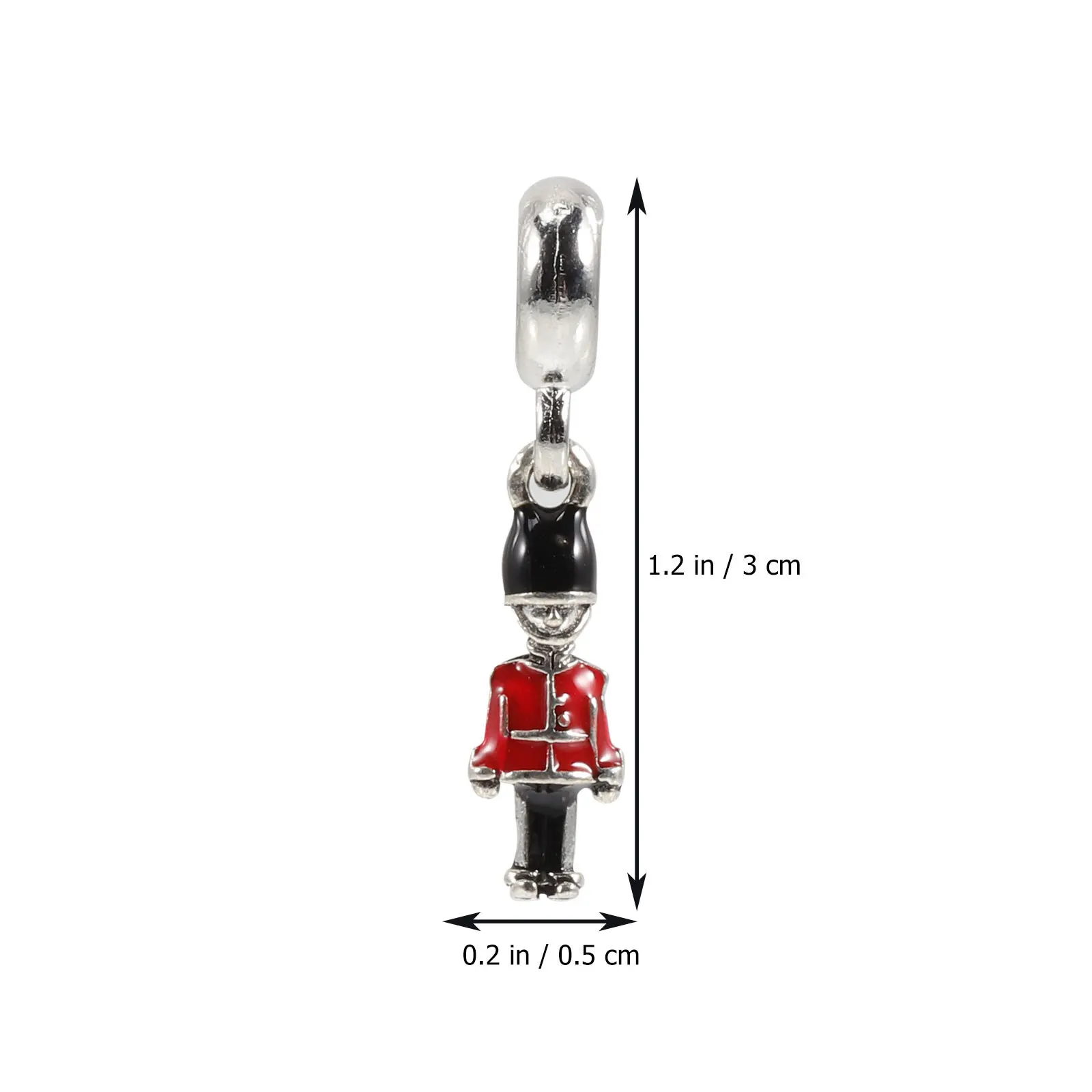 

5pcs 5 PCS The Nutcracker Christmas Souvenir Pendant Alloy Charms for Necklaces Keychains Bracelet Accessories Earring