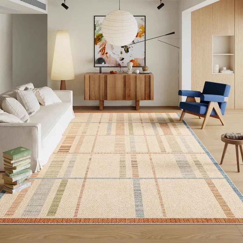 Dopamine Color Bedroom Decor Plush Carpet Modern Style Carpets for Living Room Fluffy Soft Lounge Floor Mat Home Thick Plush Rug