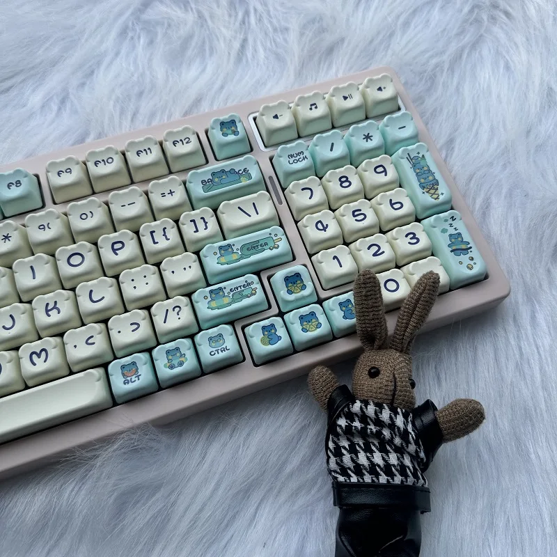 

Maorbeng M99 Mechanical Keyboard Kit Wireless Tri Mode Hot Swap Pink Monochrome Mahjong Sound Lovely Custom Gaming Keyboard