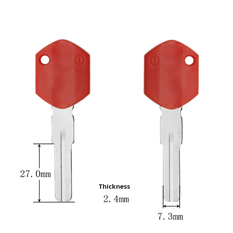 KTM kunci sepeda motor, cocok untuk: sepeda motor KTM 1190RC8R 1050ADV 1290SADV (dapat ditempatkan chip anti-maling).