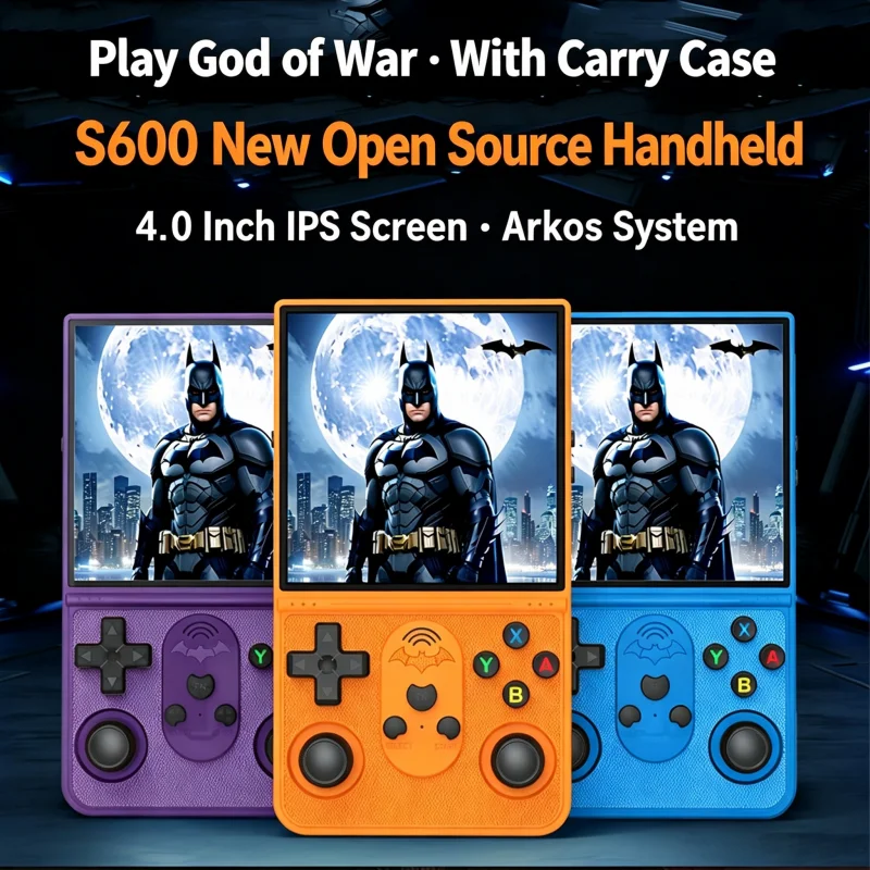 Retro Handheld Game Console R36S 3.5 Inch IPS Screen Open Source System 3500mAh Portable Pocket Game Player Classic Kids Gift