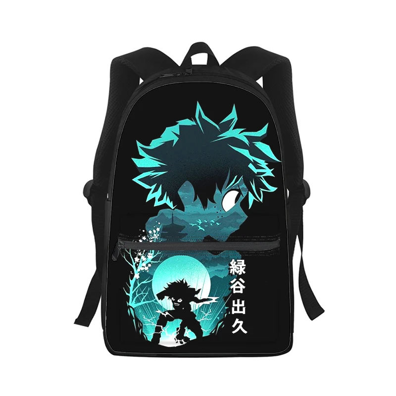 Anime Mijn Held Academia Mannen Vrouwen Rugzak 3d Print Mode Student Schooltas Laptop Rugzak Kids Reizen Schoudertas