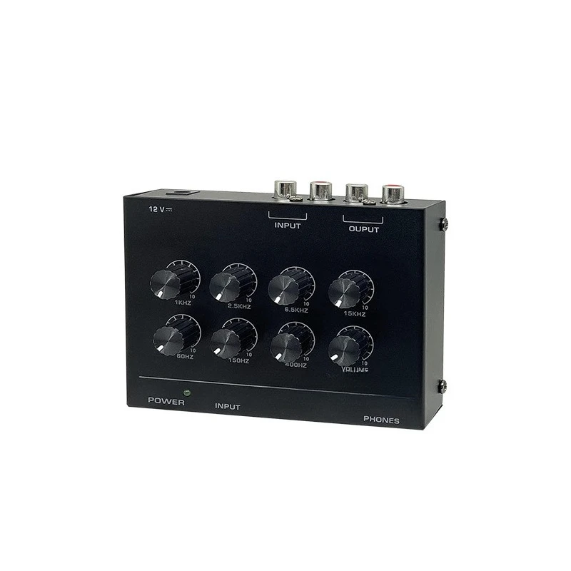 

Compact EQ207 seven band equalizer car home fever vocal karaoke KTV effect processor audio processing
