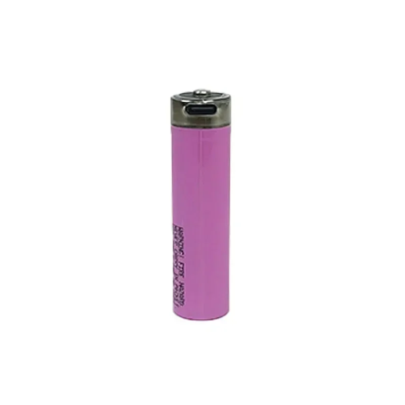 18650 3.7V Lithium Battery 3500mAh INR18650-35E Rechargeable Battery USB TYPE-C Charging Port Supports Reverse Charging