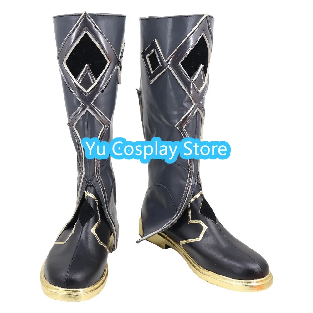 Genshin Impact Rerir Cosplay Men's Shoes  Hunter Cosplay Boots Khaenriah Custom Game Anime Combat Boots Halloween