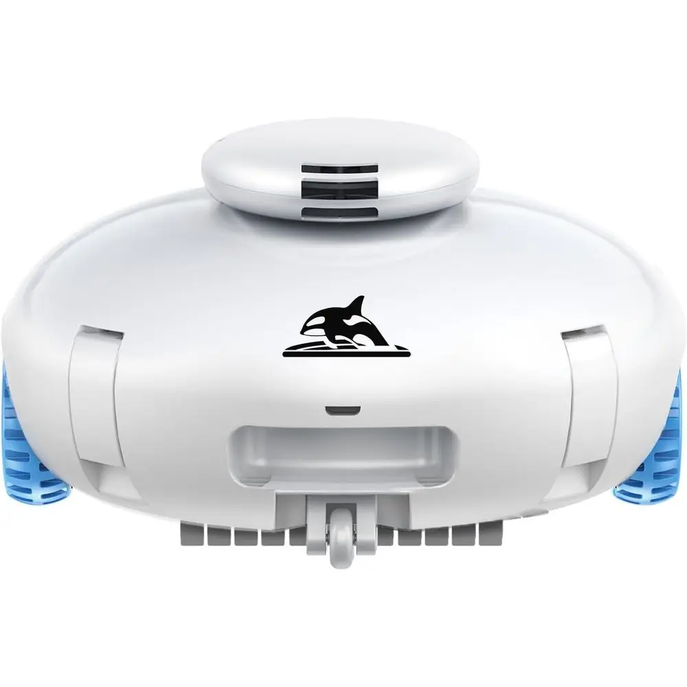 Pool Robotic Vacuum Cleaner for Above Ground/Inground Pools - 7500mAh Battery, Lightweight, 140mins Runtime, Powerful Suction fo