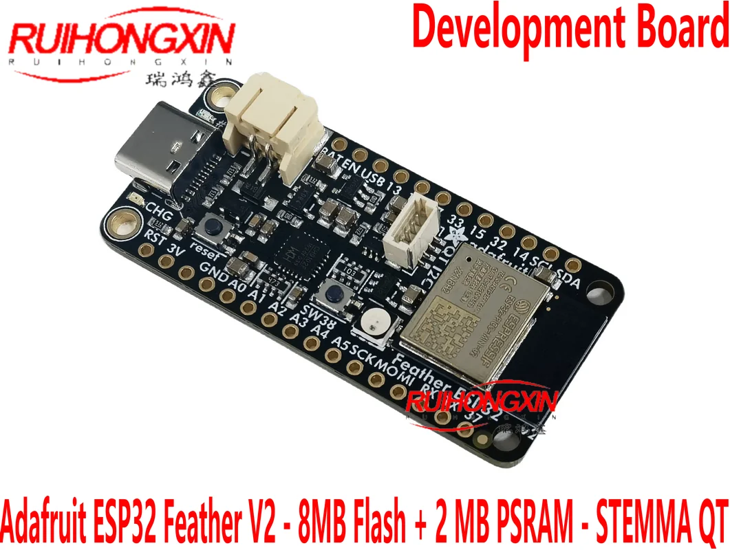 

5400 Adafruit ESP32 Feather V2 - 8 Мб Flash + 2 Мб PSRAM - ST
