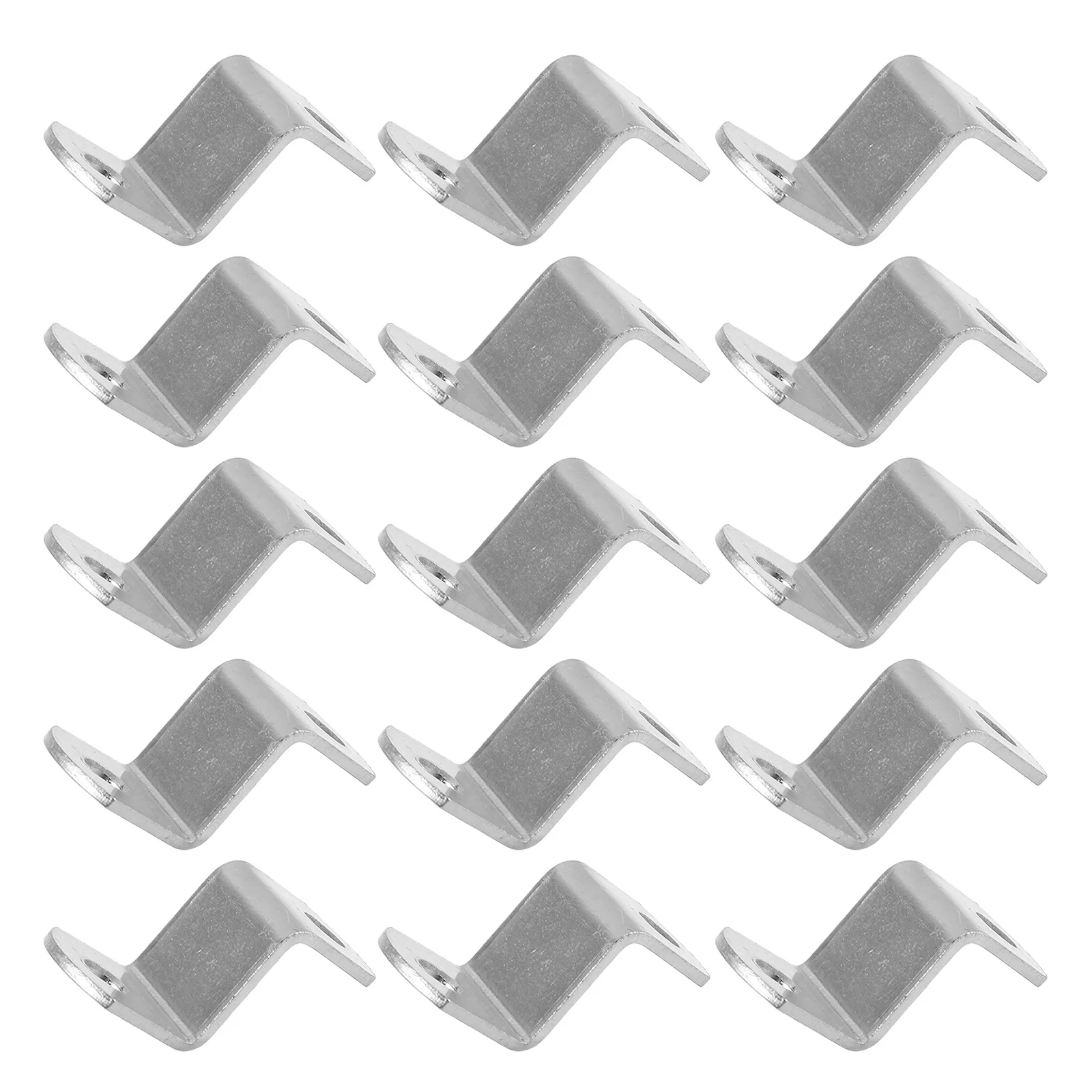 

50pcs Z Shape Frame Clips Metal Offset Canvas Holders For Photo Frames Mirrors Furniture Right Angle Brackets Hardware Kit
