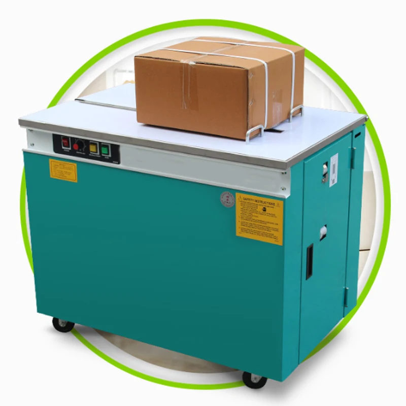 Factory Semi Auto Strapping Machine Bundle Carton Box Binding Machine With CE