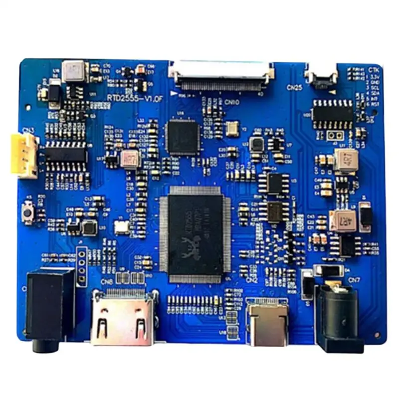 B04B-Audio Interface Support LCD One-Line Display Driver Board Capacitive Touch Enabled