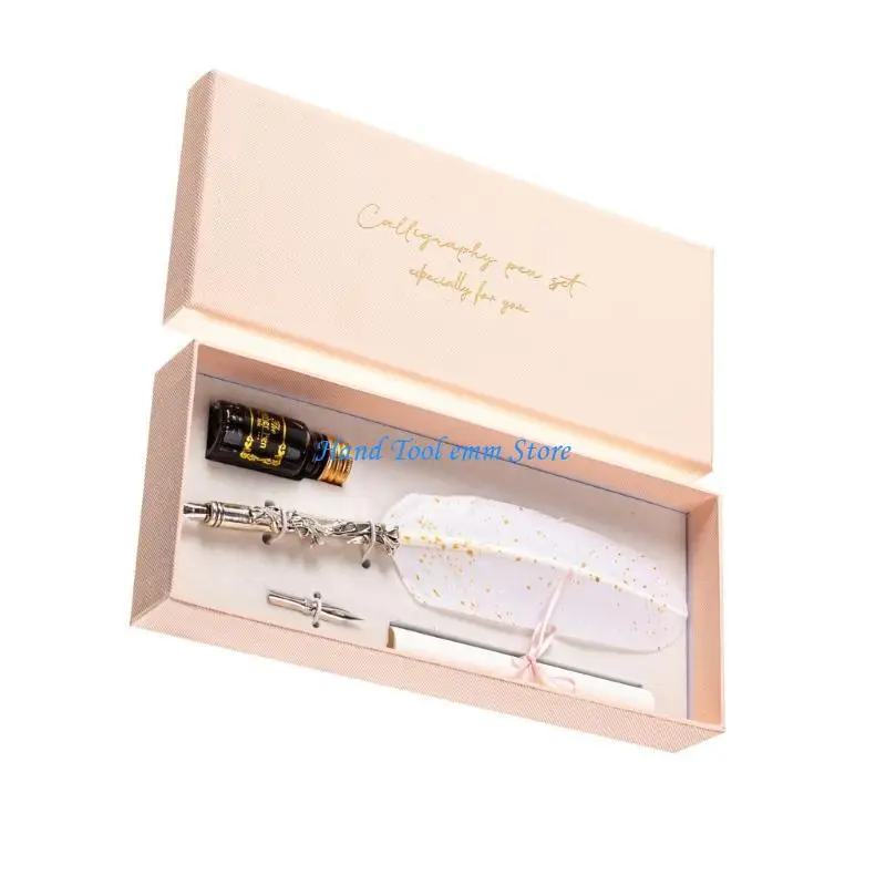 

H37F Набор перьевых ручек со сменным наконечником и чернилами для готической каллиграфии