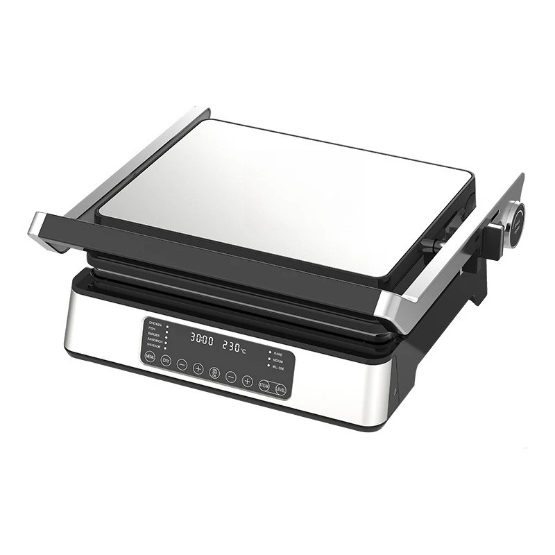

Household steak machine, double-sided heating numerical control panel barbecue machine, skewer machine