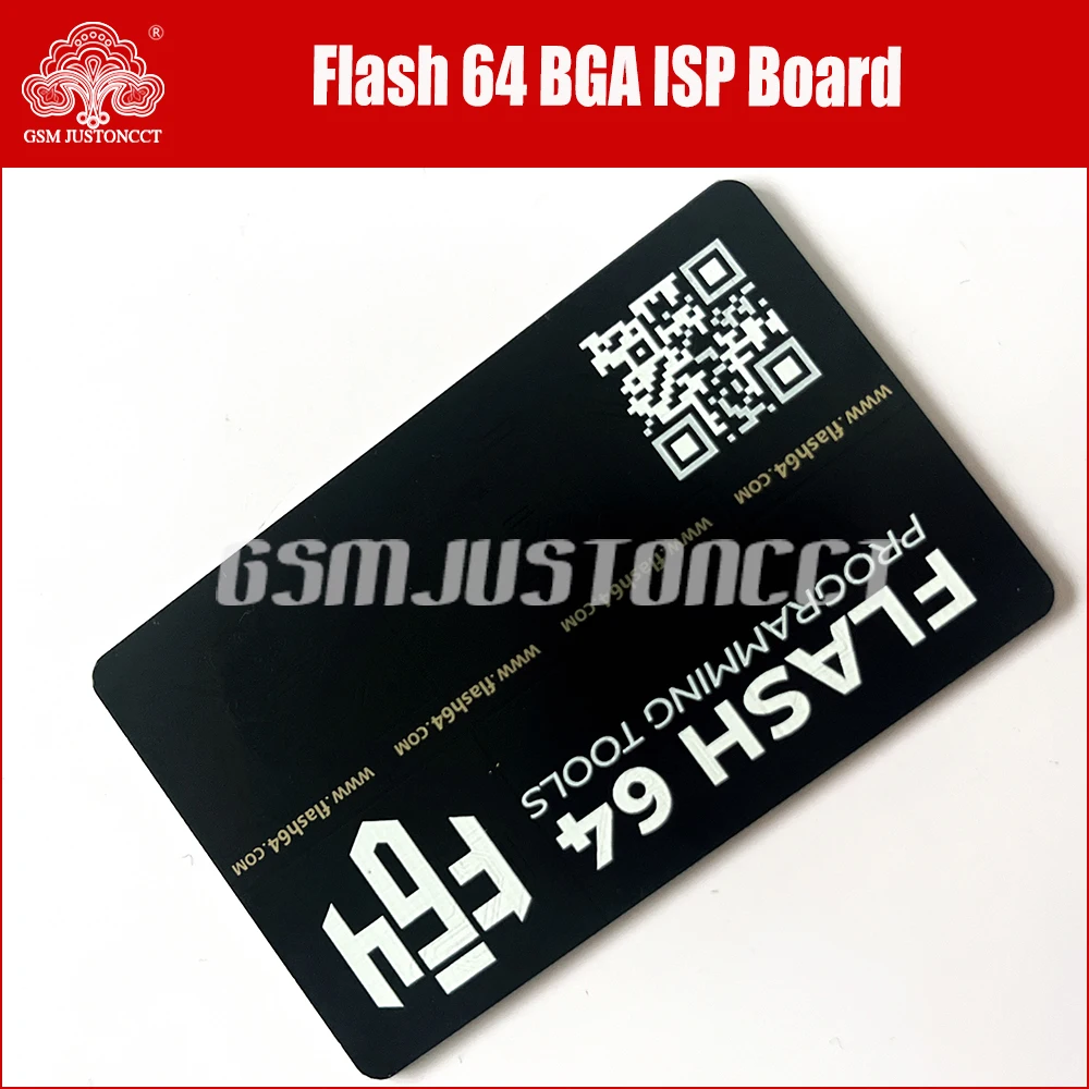 Новая плата Flash 64 BGA ISP для прошивки Flash 64 FBGA, EMMC FBGA 153 254 221, UFS FBGA 153 254 297 для F64 lite Ultra box