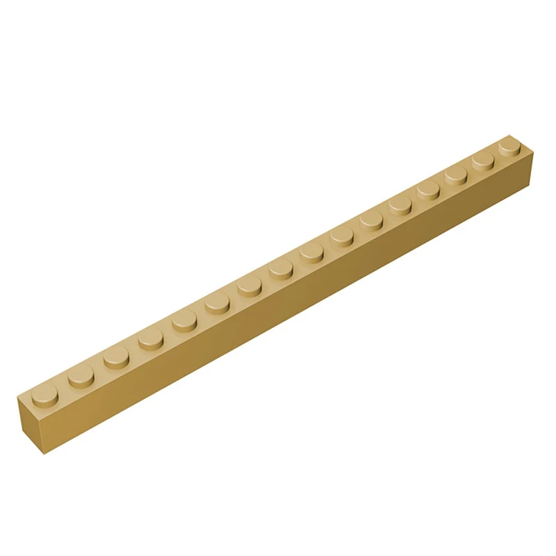 Gobricks 2465 10PCS Brick 1x16 Basic Parts MOC Compatible Pieces of Toys Building Blocks Educatonal  Technical Model Sets