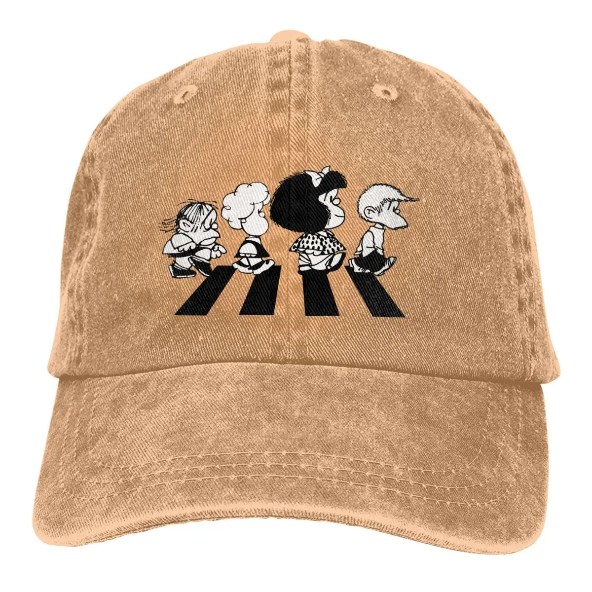 Her Friends Baseball Caps Peaked Cap Mafalda Cartoon Sun Shade Hats for Men