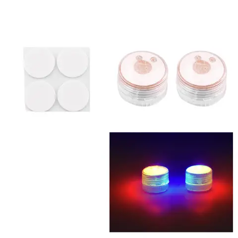 Luz de advertência de voo noturno para DJI Mini, luz intermitente, acessórios Drone, 4, 4Pro, Air 3, 2pcs