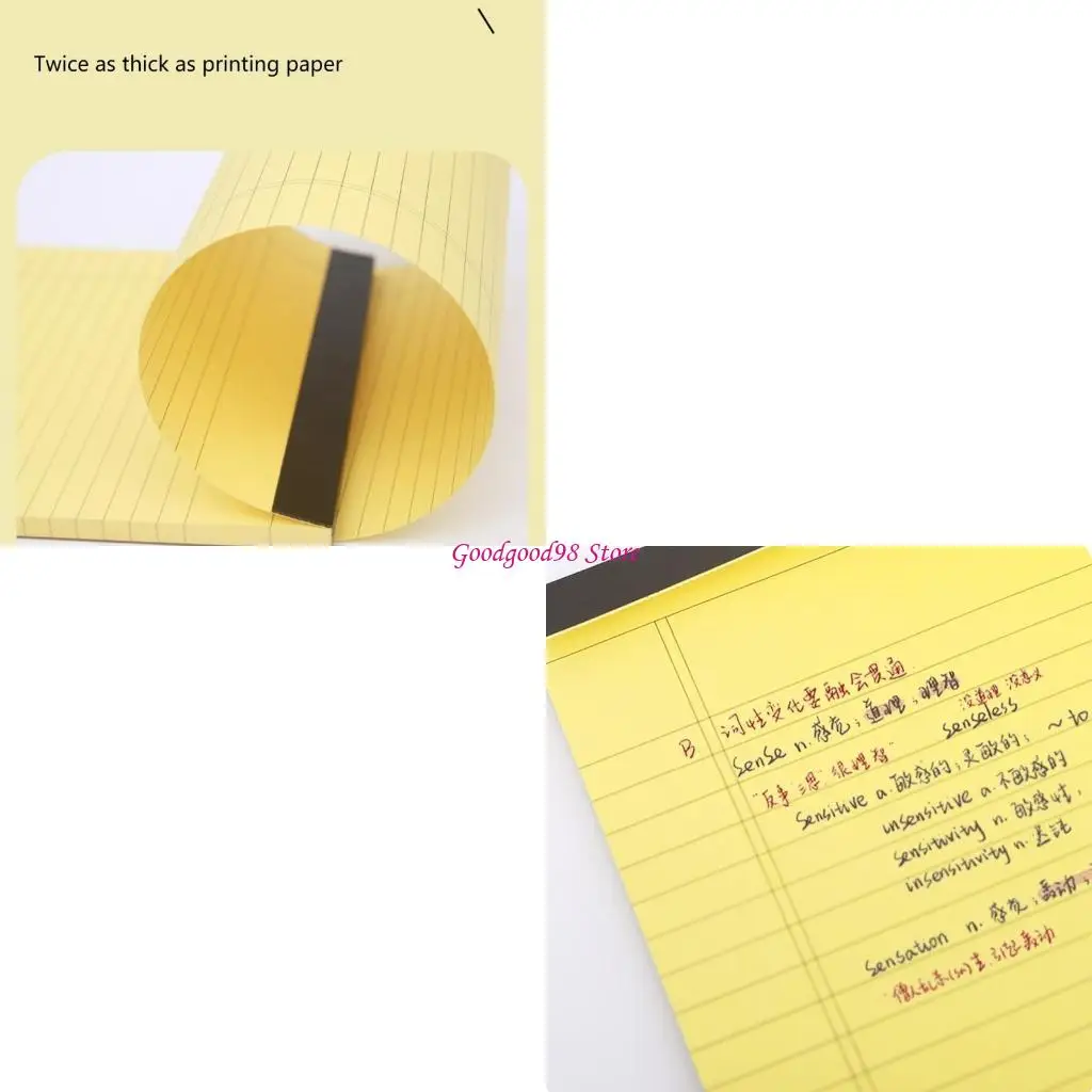 

Lined Notebook Home Writing Note Pads Ruled Writing Tablets for Teacher Students