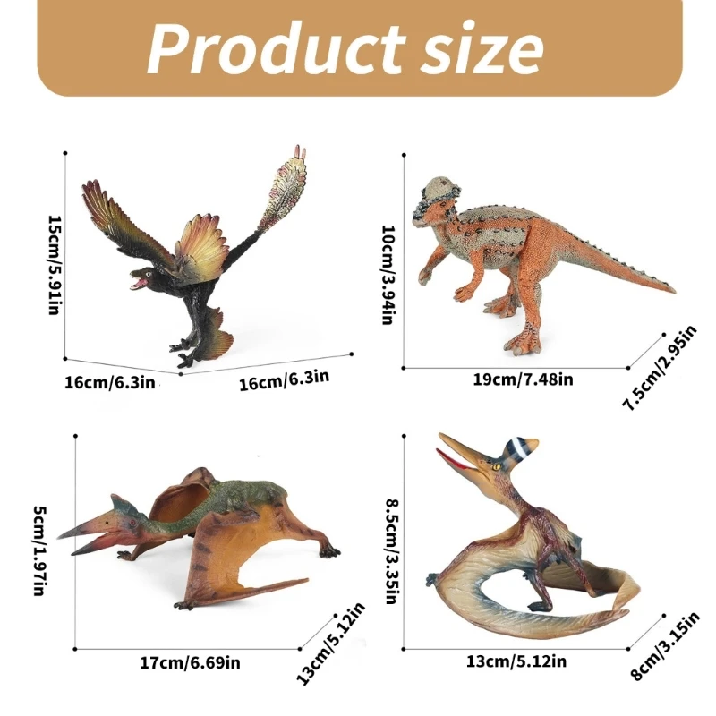 Juguete del período Cretácico Sauropteryx para juegos rol y juegos simulación