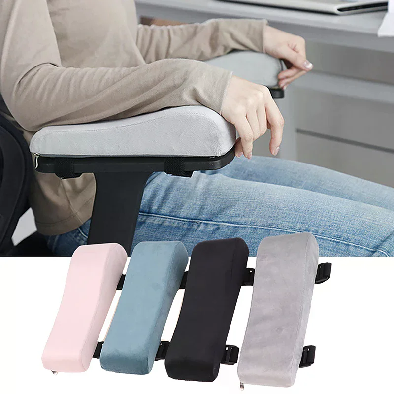 1Pair Chair Armrest Pad Elbow Pillow Support Cushion Foam Inner Core Sofa Cushion For Relieve Pressure On Elbows Forearms