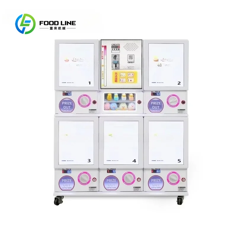Hot Selling Customizable Metal Capsule Vending Machine Coin-Operated Gift & Prize Game Machine with 1 Year Warranty English
