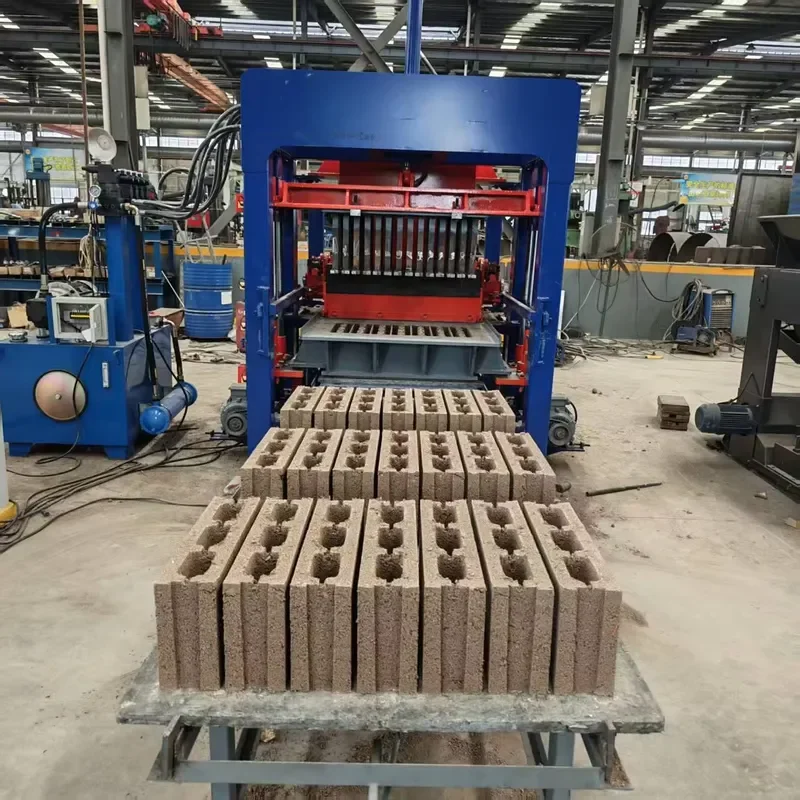 Multi-Function Hydraulic Automatic Concrete Block Brick Making Machine PLC Control Gearbox Interlock/Hollow/Paving/Curbstone