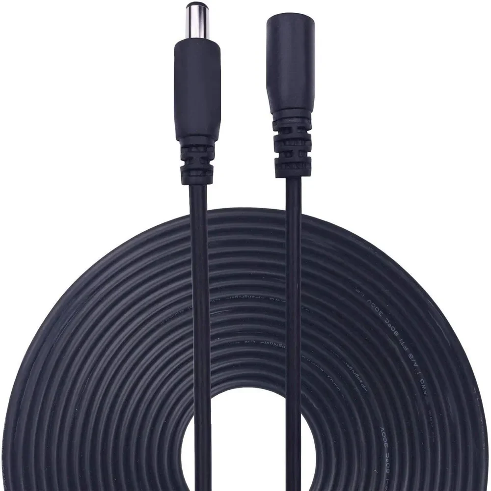 

Power Extension Cable 5.5*2.1mm Male Female DC 12V Adapter Cord Extend Wire 1M 2M 3M 5M 10M For CCTV Camera Router