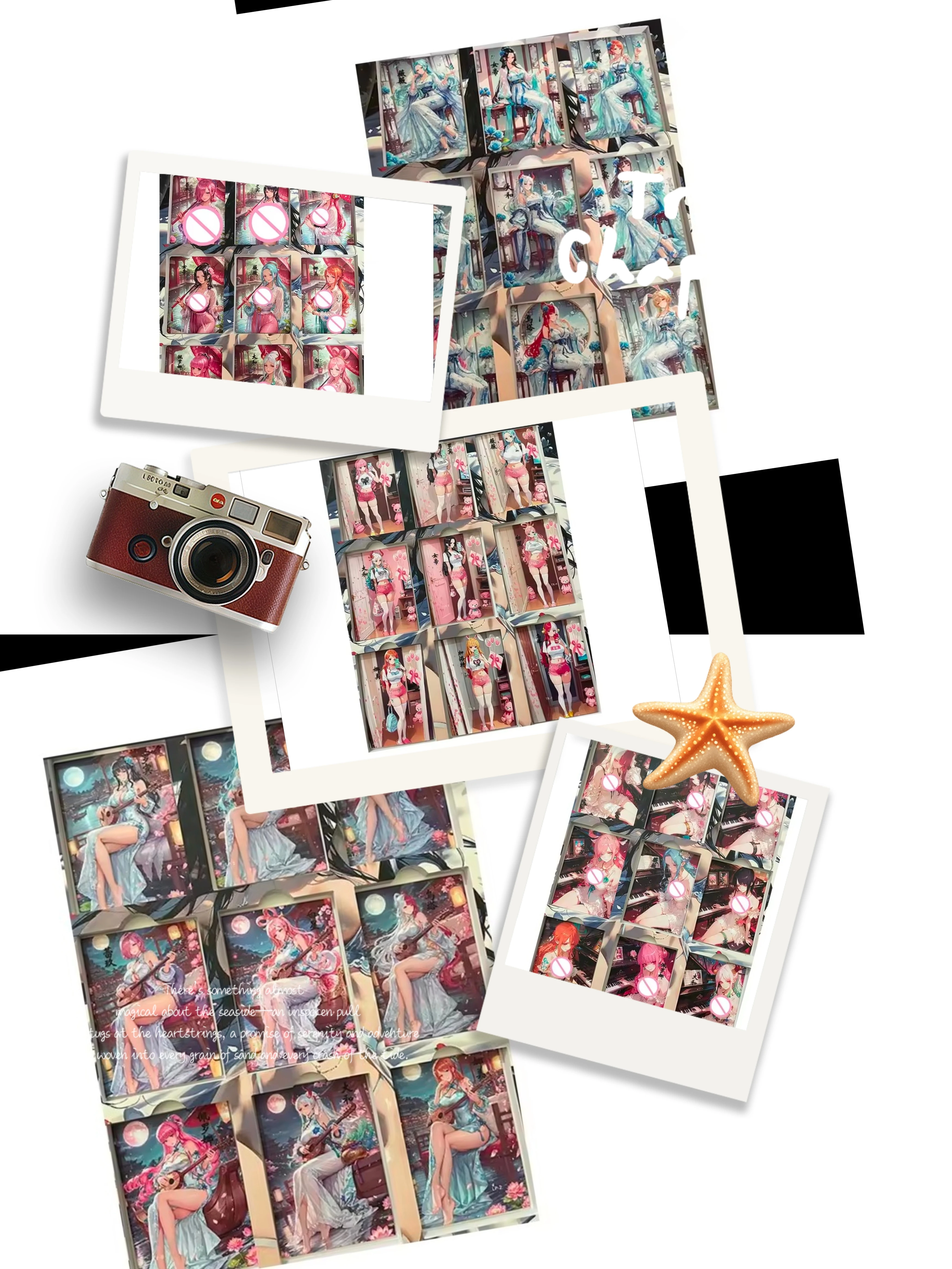 Japanese Anime One Piece Zhenbao Han Cook Yamato Vivi Robin Nami Collectible Cards Birthday Gift Christmas Gift