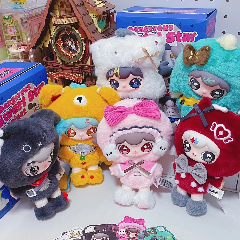 

Lulumi Dangerous Sweet Star Program Blind Box Original Doll Trendy Toy Bag Pendant Girl Birthday Gift Cartoon Anime Mystery Box