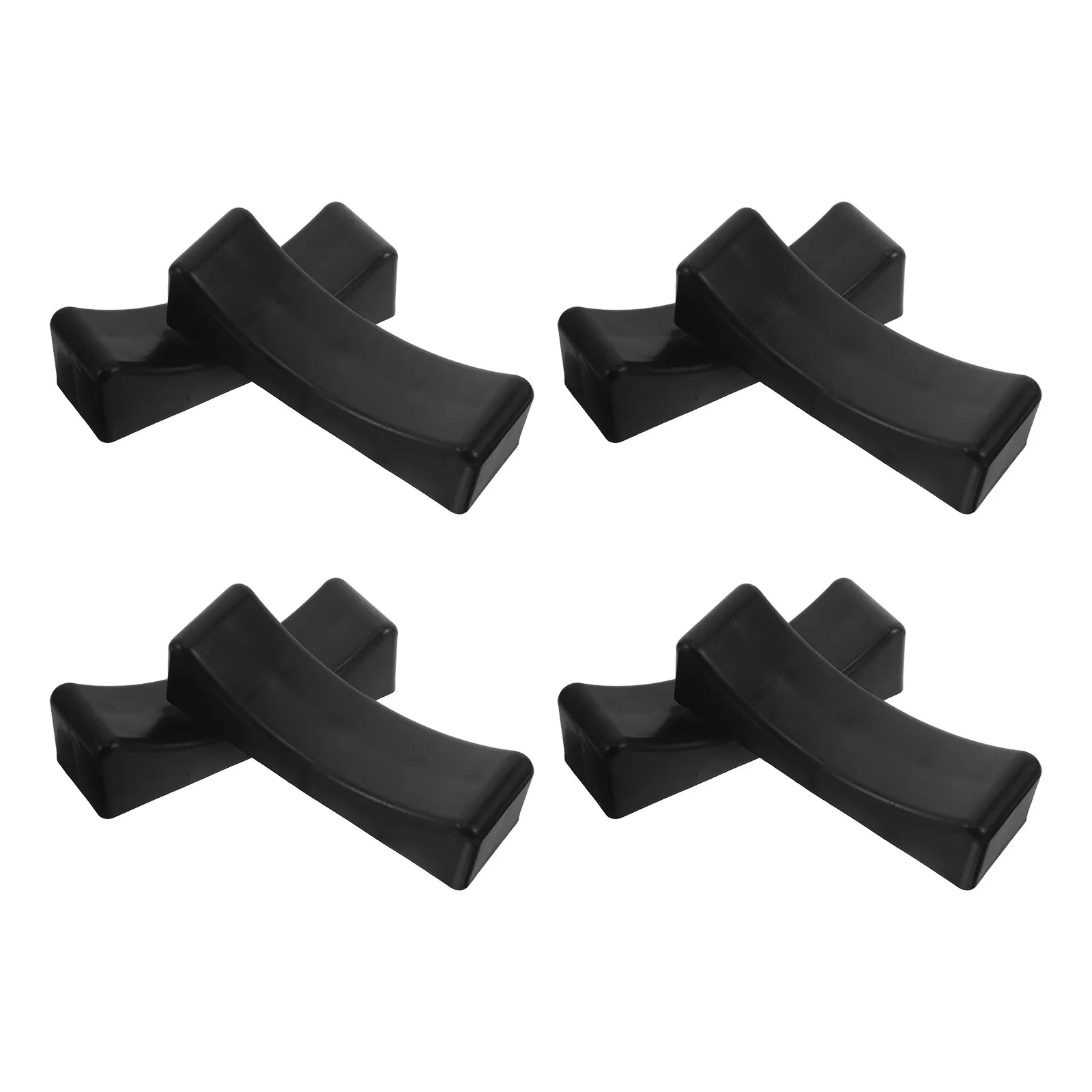 8Pcs Dumbbell Holder Rack Hollow Lightweight Noise Reduction Dumbbell Saddle Storage Stand for Home Gym Dumb Bell Rack