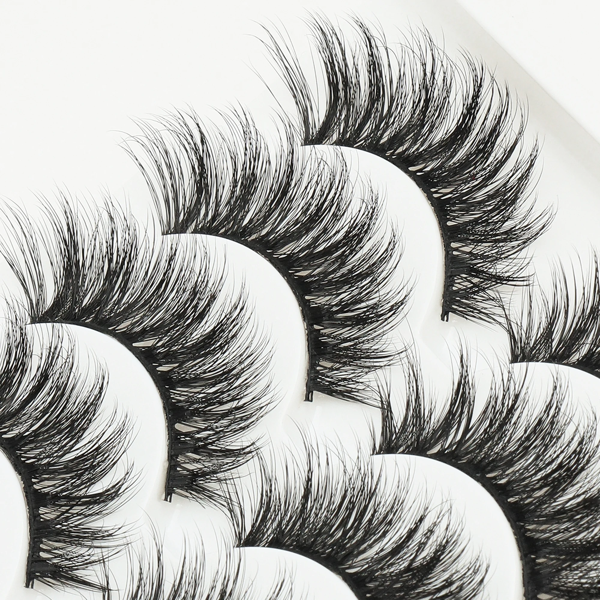 5 Pairs Lashes Natural, slim, fashionable, trendy, thick false eyelashes long Manga Lashes Fake Lashes Makeup