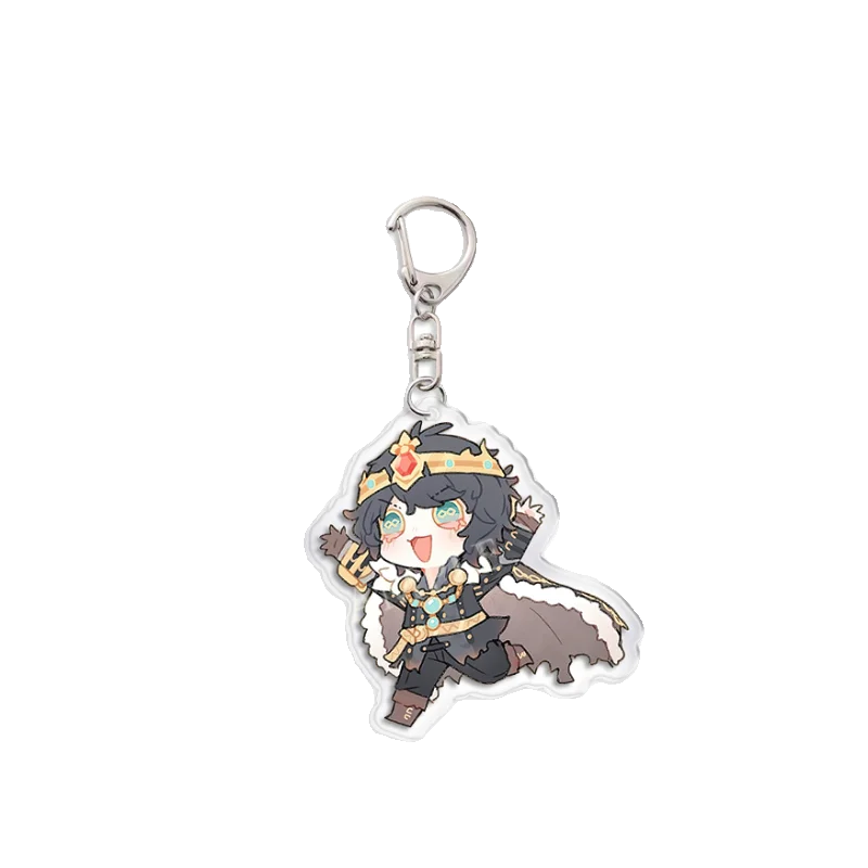 Identity Ⅴ Ada Mesmer Psychologist Emil Patient Cosplay Acrylic Keychain Pendant School Bag Decoration Widget  Keyring Cartoon