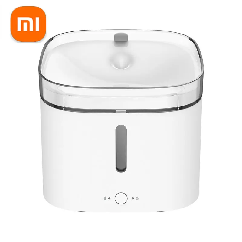 Original New Xiaomi Mijia Smart Pet Water Dispenser Fountain Drinking Bowl Living Water Mijia APP Control For Cats Dogs Drinking