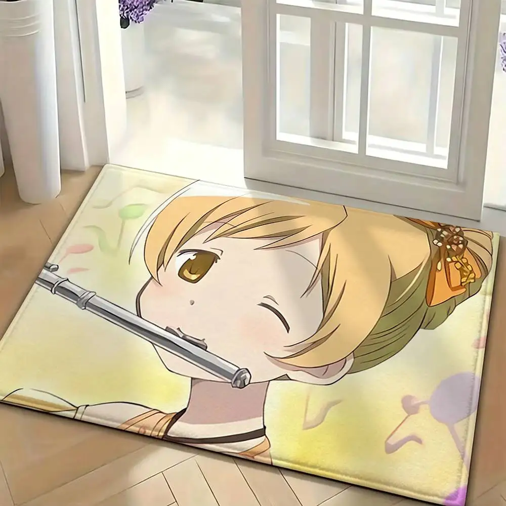 M-Mami T-Tomoe Cartoon Bedroom Decor Carpet  for Living Room Thick Plush Study Floor Mat Home Fluffy Soft Rug
