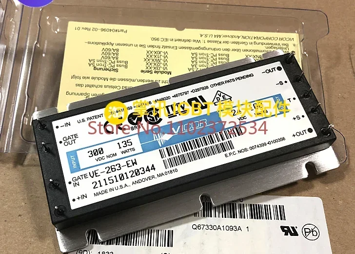 

Power module VE-263-EW original VE-260-CW VE-263-CW quality assurance VI-261-CU