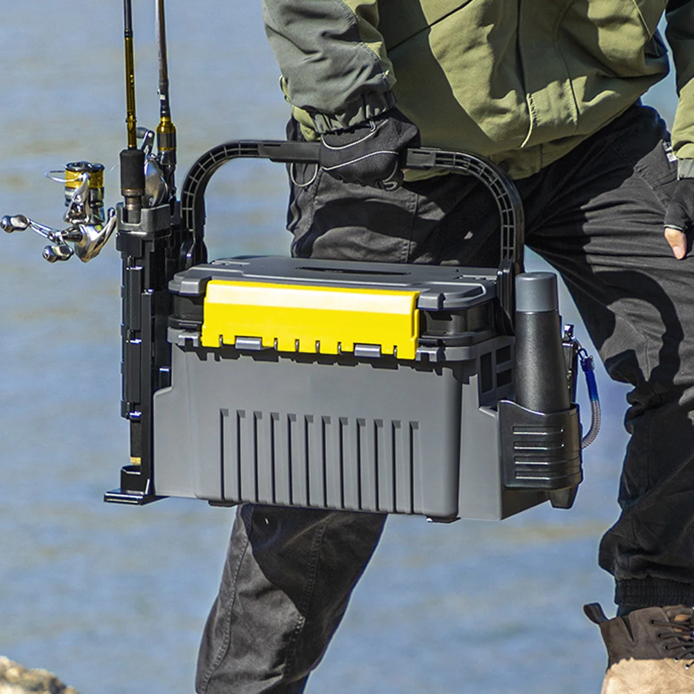 

Fishing Box Cup Holder ABS Multifunctional Drinks Stand Fishing Chair Bottle Rack Plastic Cup Stand Outdoor Accessory
