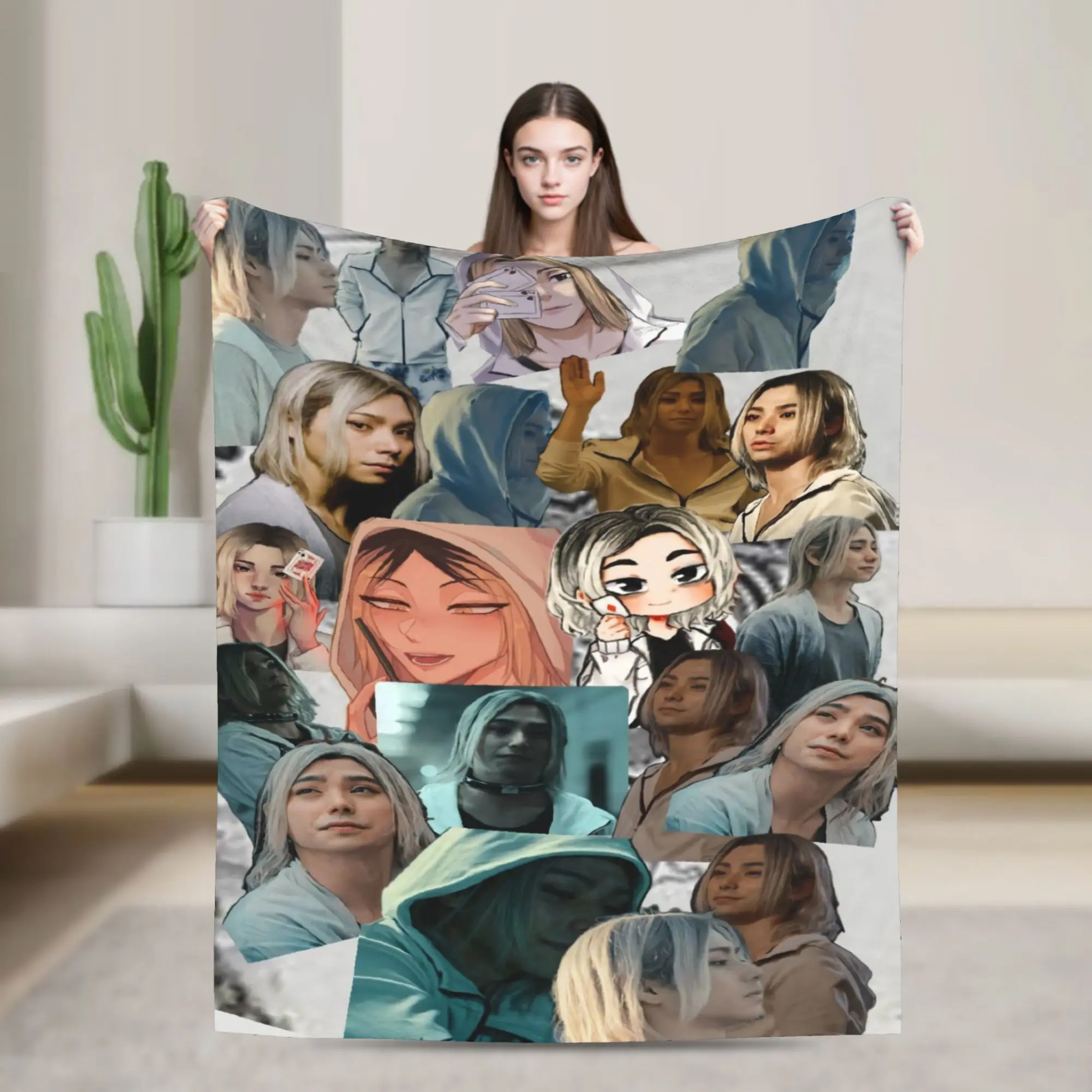 Warm Blanket Travel Arisu Alice In Borderland Bedding Throws  Flannel Bedspread For Couch Bed Fashion Sofa Bed Cover
