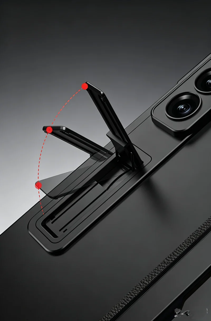 GKK Magnetisches Scharnier-Schutzgehäuse für Samsung Galaxy Z Fold 8 Ultra 7 6 5 Stand Matt Harte PC-Hülle für Samsung Z Fold 4 – Detail 12