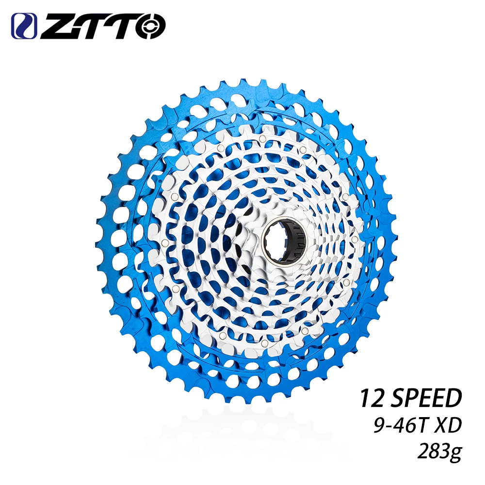 ZTTO Ultimate 12 Speed MTB Cassette 12 S 9-46T XD Ultralight Flywheel 12 V ULT Freewheel For Bicycle Sprockets Parts