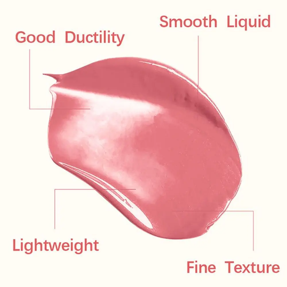 Blush liquide soyeux naturel, velours 256, rouge hydratant longue durée, imperméable à l'eau, outil de maquillage pour le visage, maquillage de scène, 10ml